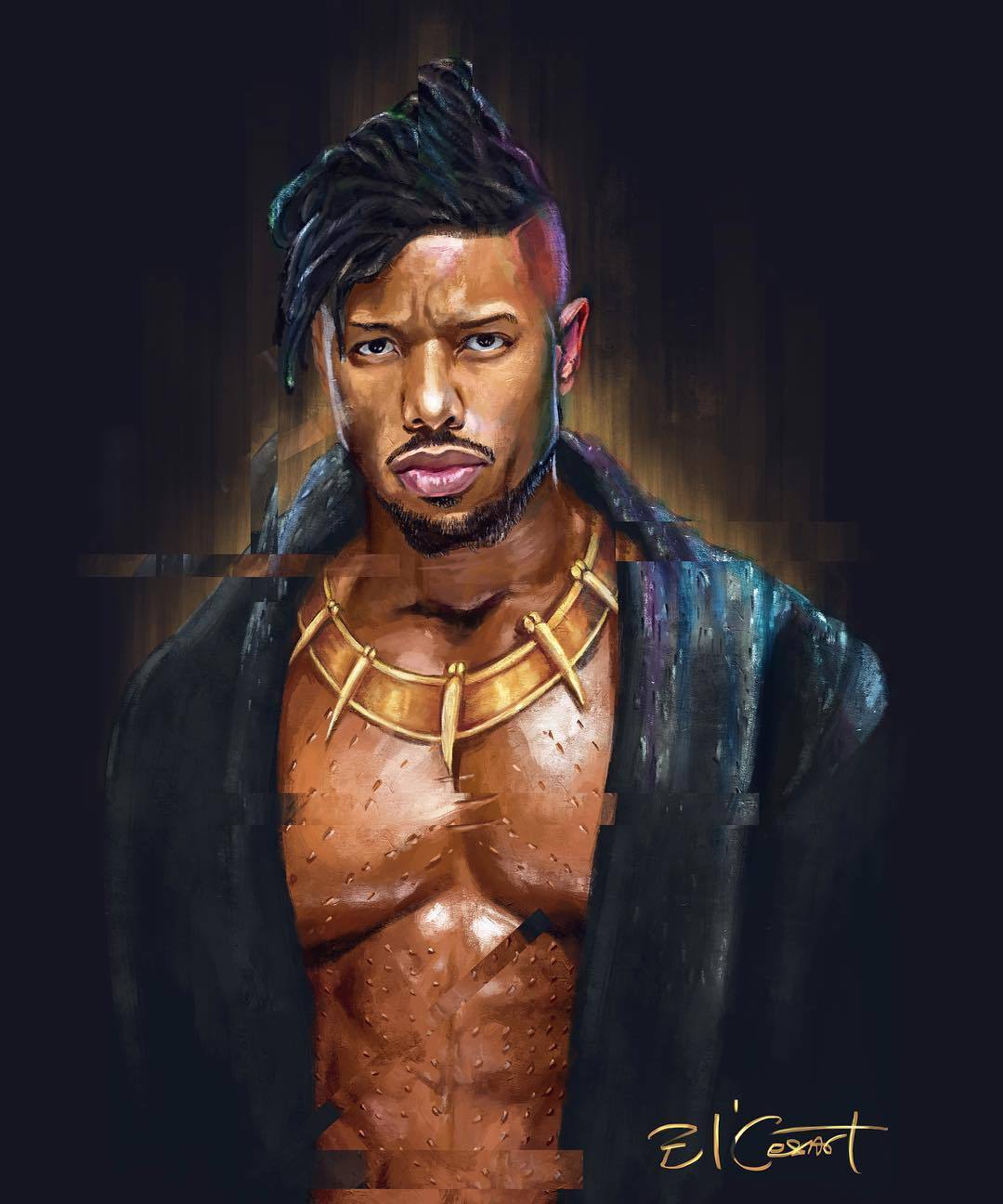 wearewakanda:
“Featured artist: El’Cesart”