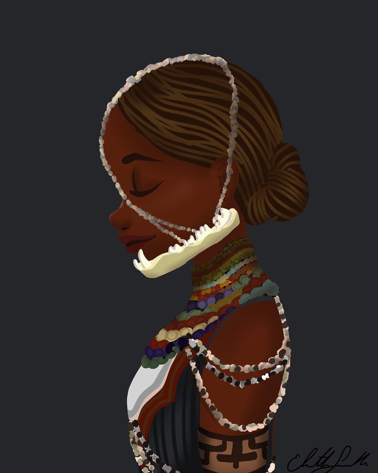 wearewakanda:
“Featured artist: Elisabeth Somerville (@elisabethlee_art)”